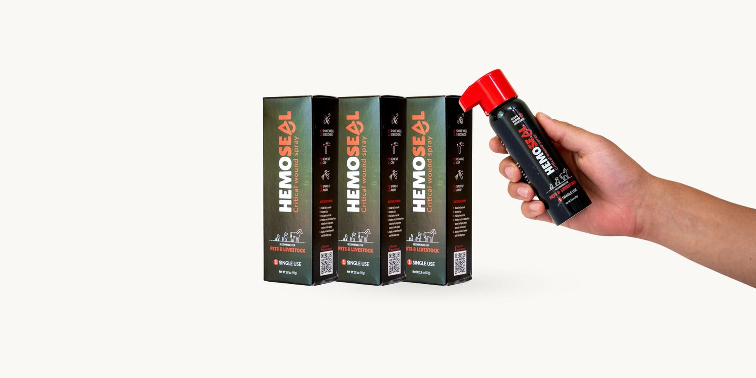 hemoseal hemostatic wound spray for pets