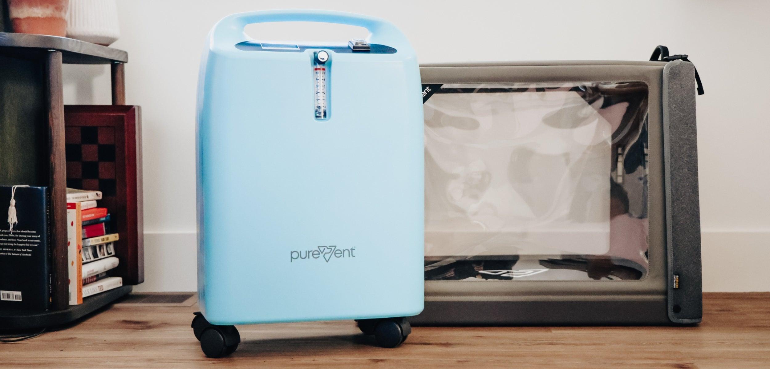 oxygen concentrator and chamber