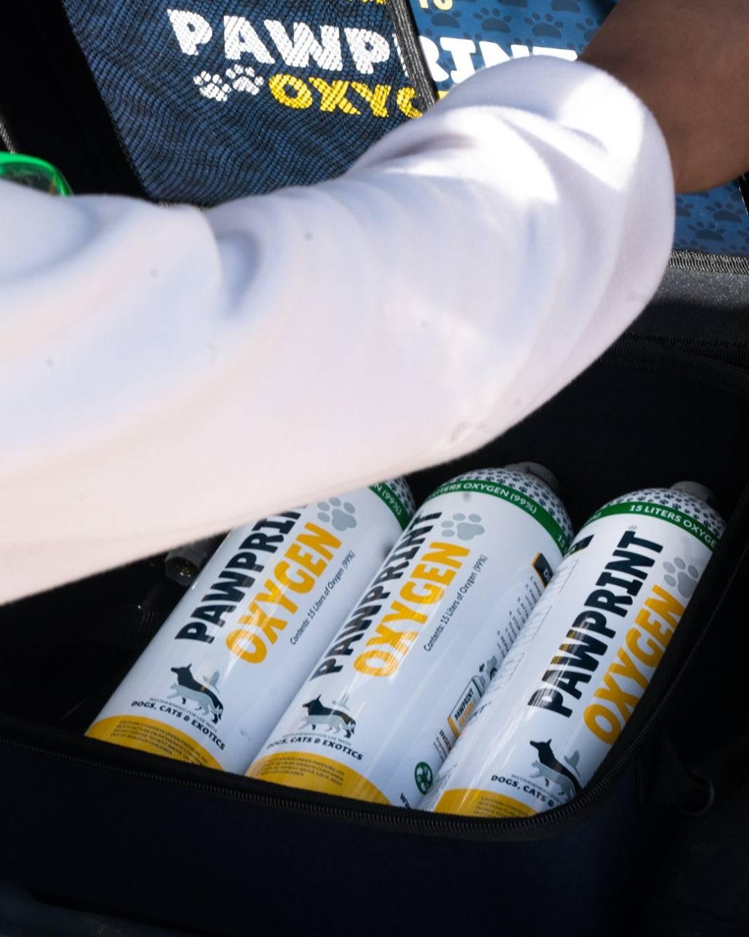 3 pack of Pet Oxygen Canisters
