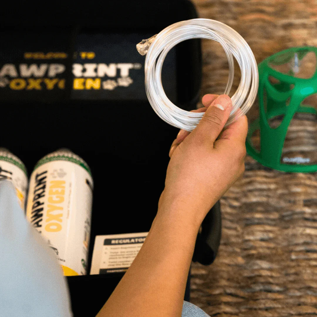 tubing included in oxygen kit for cats