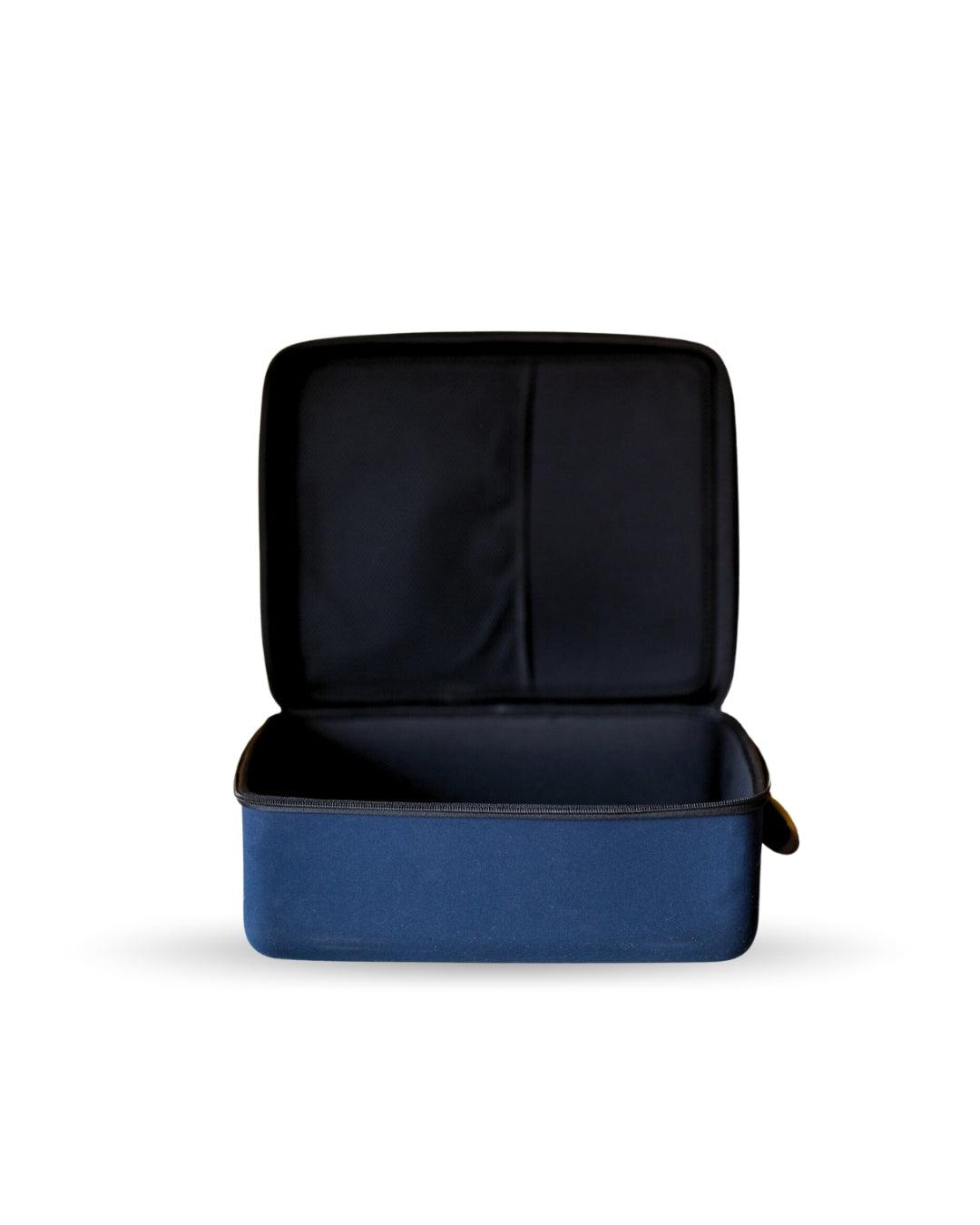 inside view of EVA travel case for pet oxygen