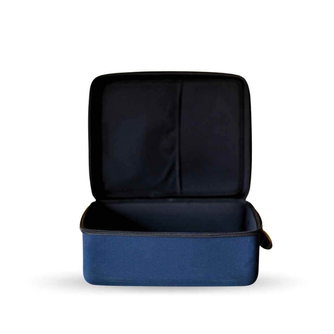 inside view of EVA travel case for pet oxygen