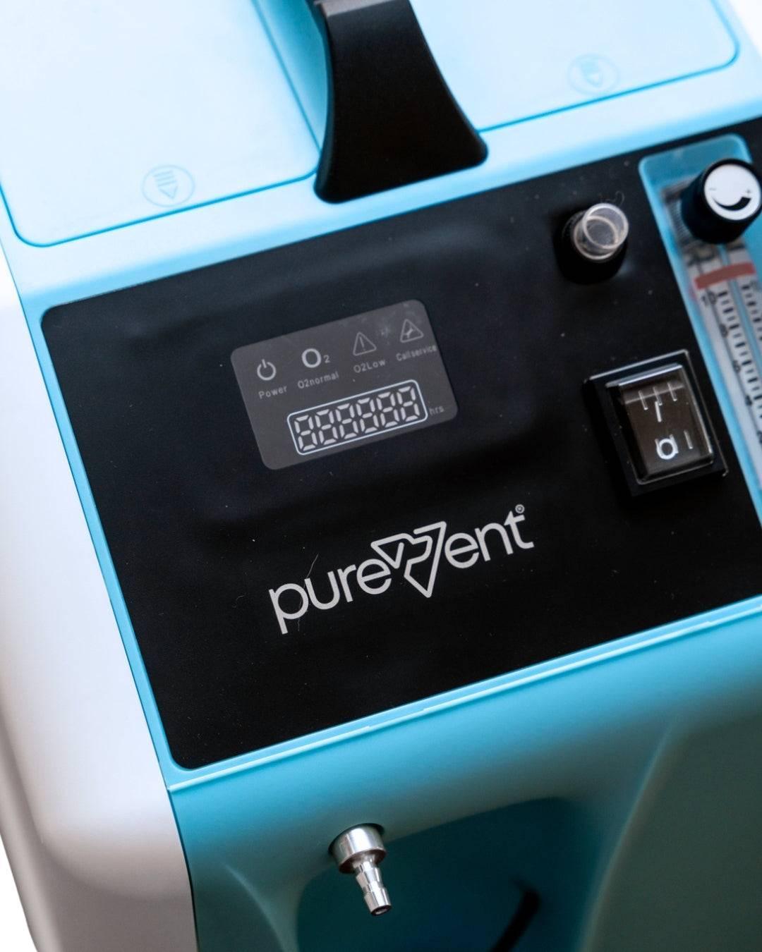 Oxygen Concentrator that is part of the Extended Oxygen Therapy Bundle for Large Pets, up to 70 lbs