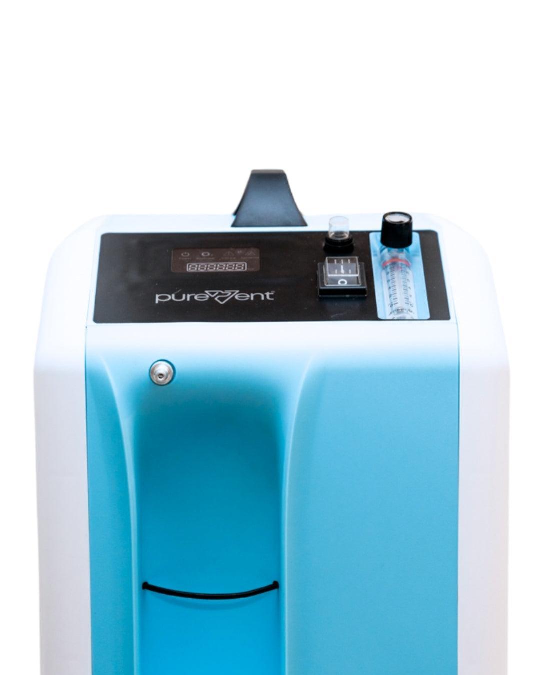 close up of 10L PureVent Pet concentrator