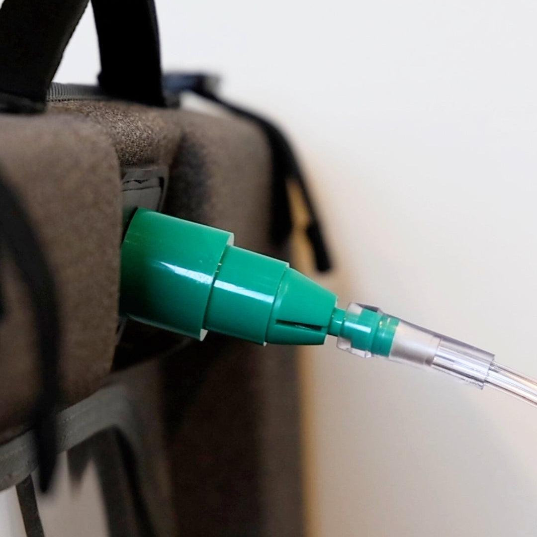 venturi adapter for pet oxygen chamber to amplify air flow