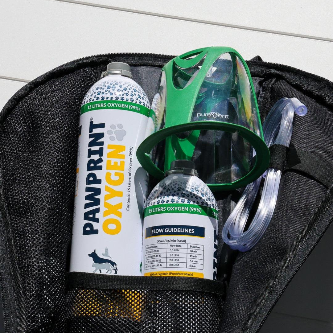 pet first aid it with oxygen