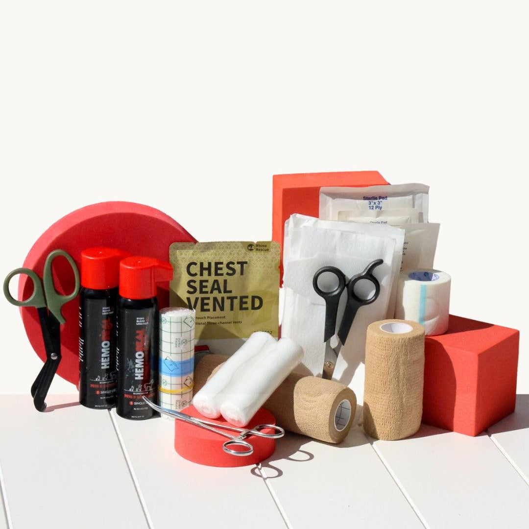 Trauma first aid kit for pets
