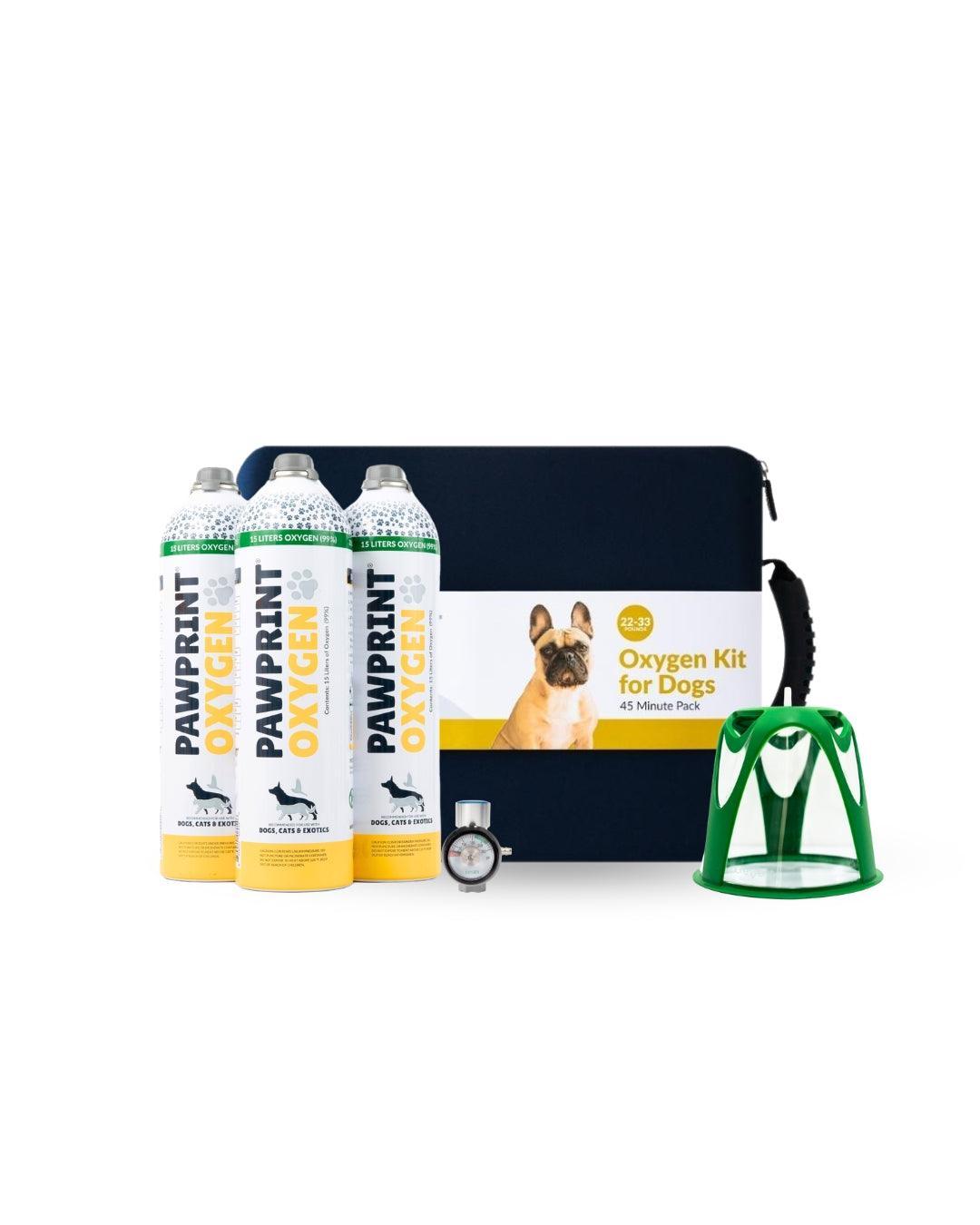 Oxygen Kit for Medium Dogs 22-33 lbs
