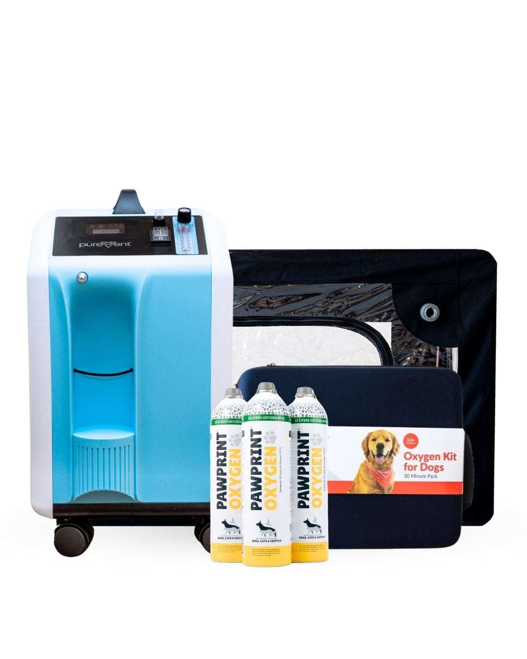 Extended + Rescue Oxygen Therapy Bundle for Large Pets