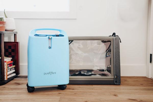 oxygen concentrator and chamber