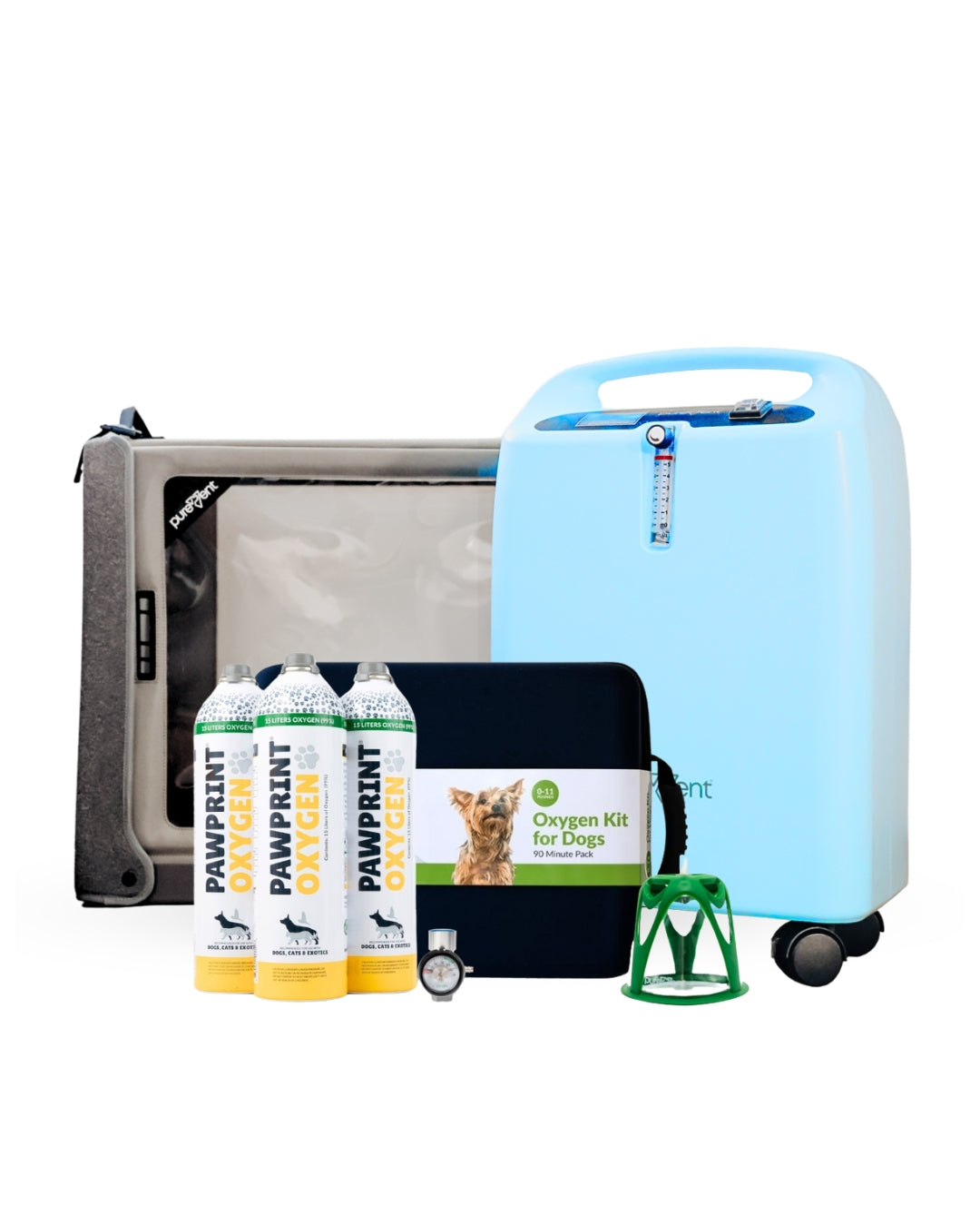 Extended + Rescue Oxygen Therapy Bundle for Small Pets