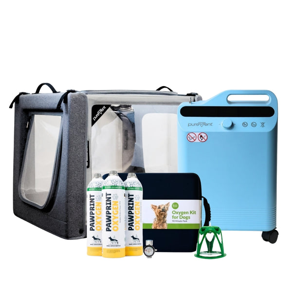 Extended & Rescue Oxygen Therapy Bundle for Small Pets – Complete Respiratory Support