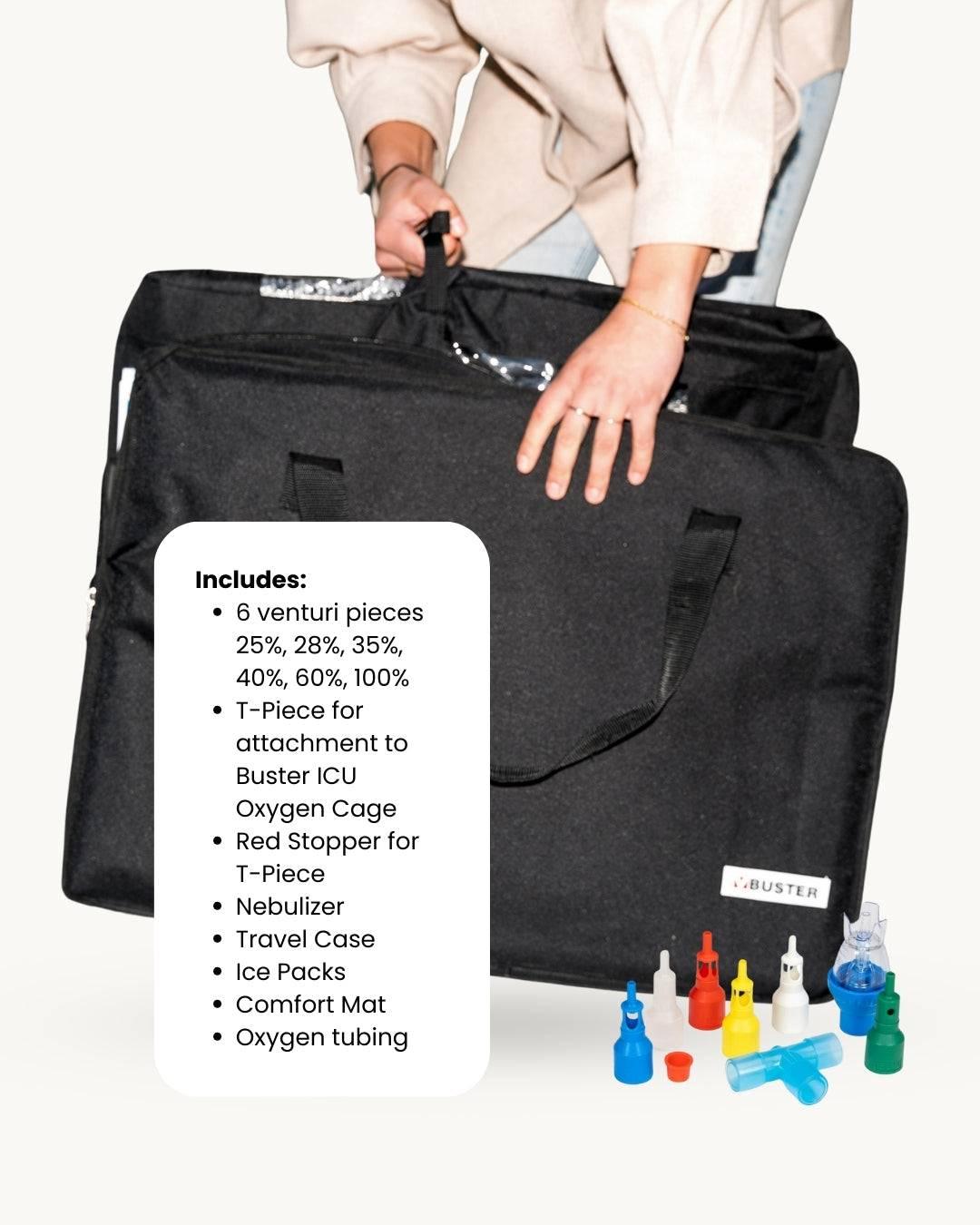 List of everything included in extended oxygen therapy bundle