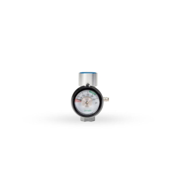 front view of oxygen flow rate regulator for pets