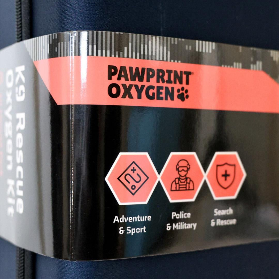 k9 rescue oxygen kit side view