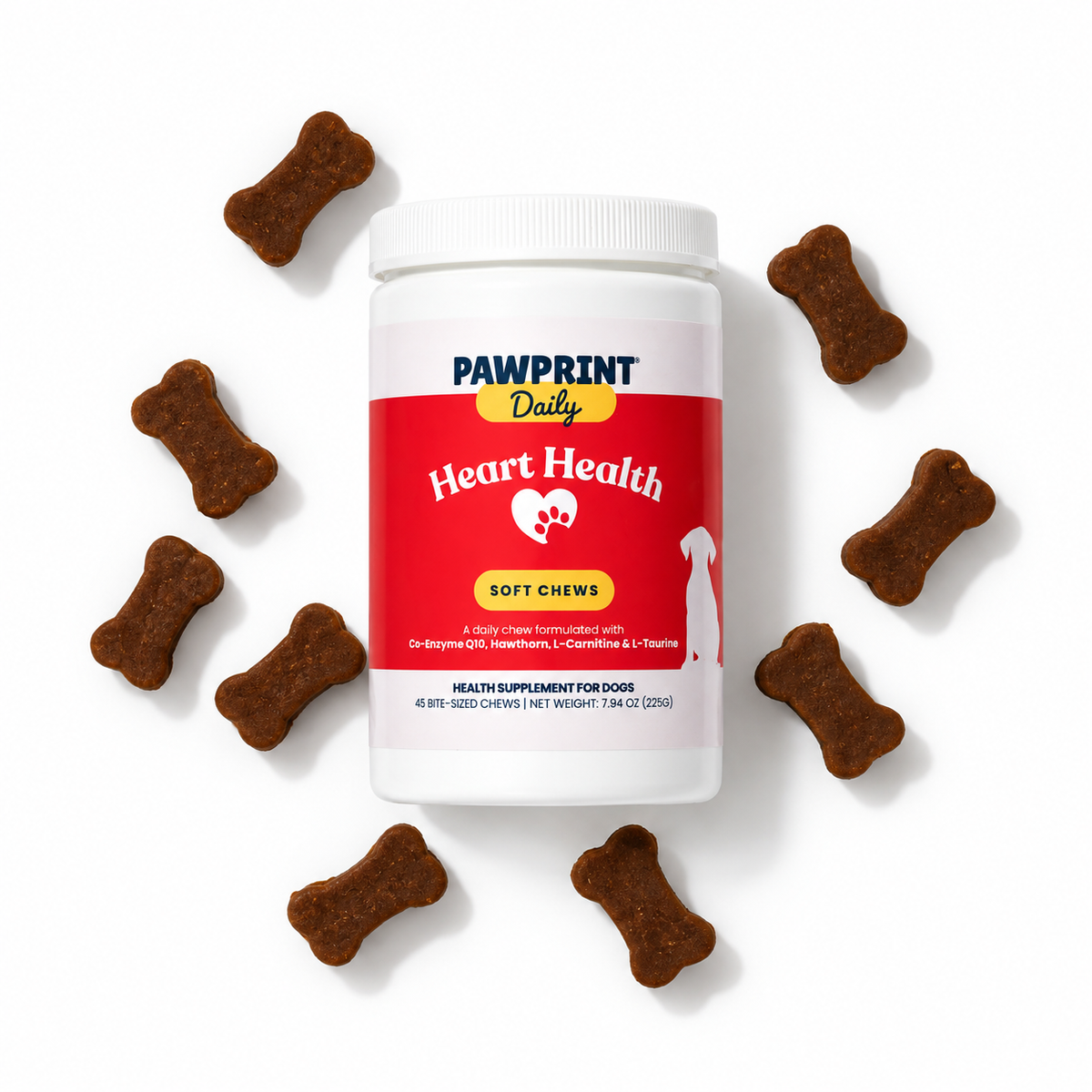 Heart Health Soft Chews, For Dogs — Supports Healthy Heart Function
