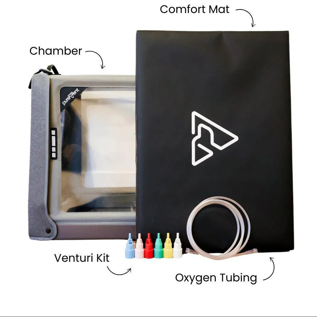 what comes with your purevent pet oxygen chamber