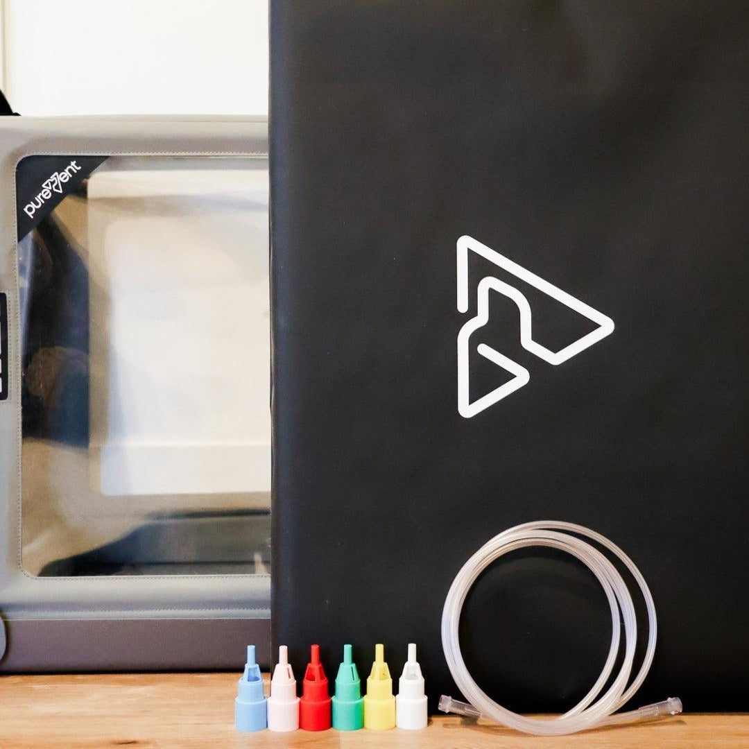 everything that comes with a purevent pet oxygen chamber