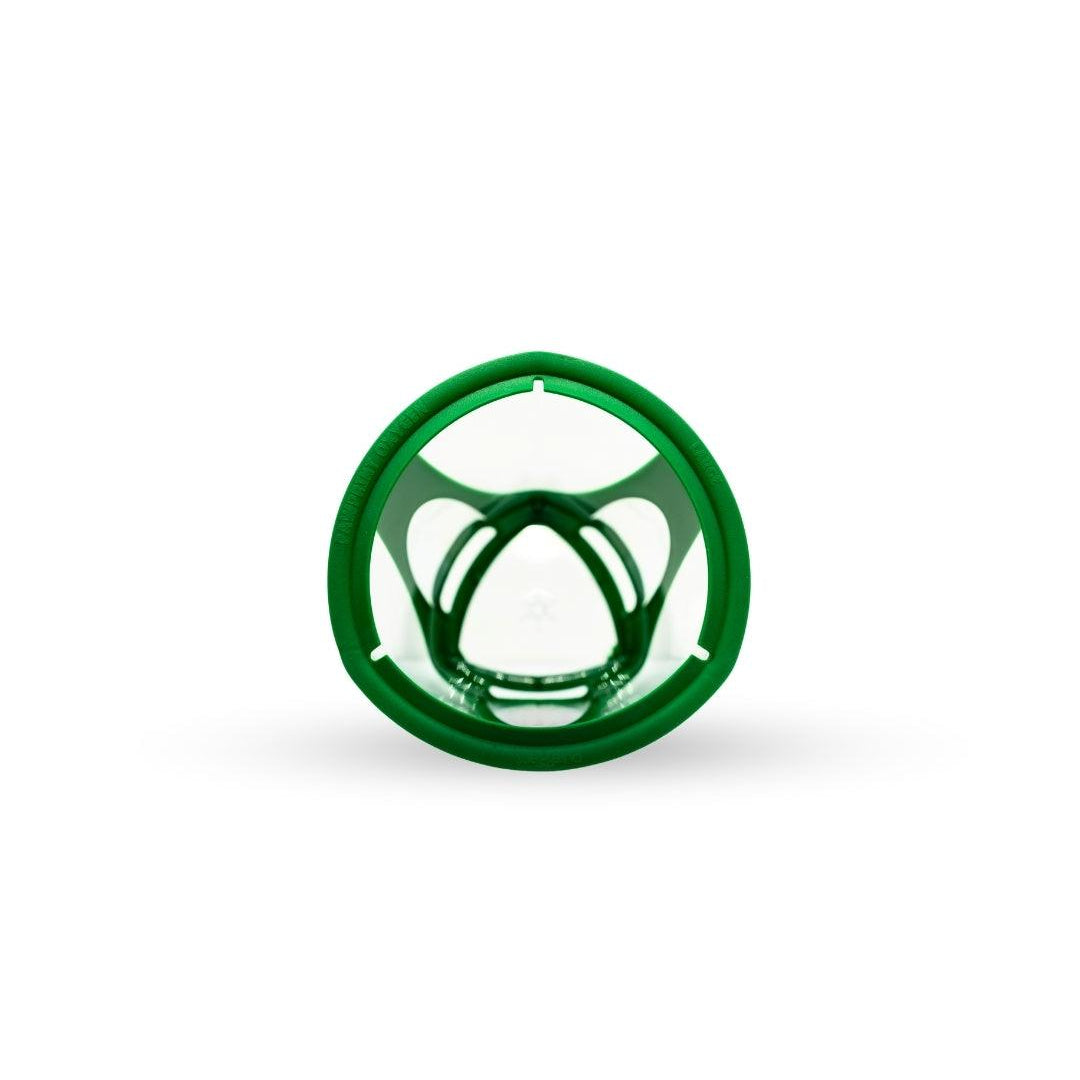 bottom view of purevent pet oxygen mask