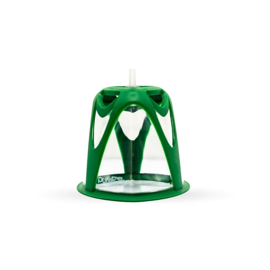 pet oxygen mask on white background