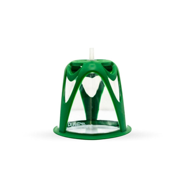 pet oxygen mask on white background